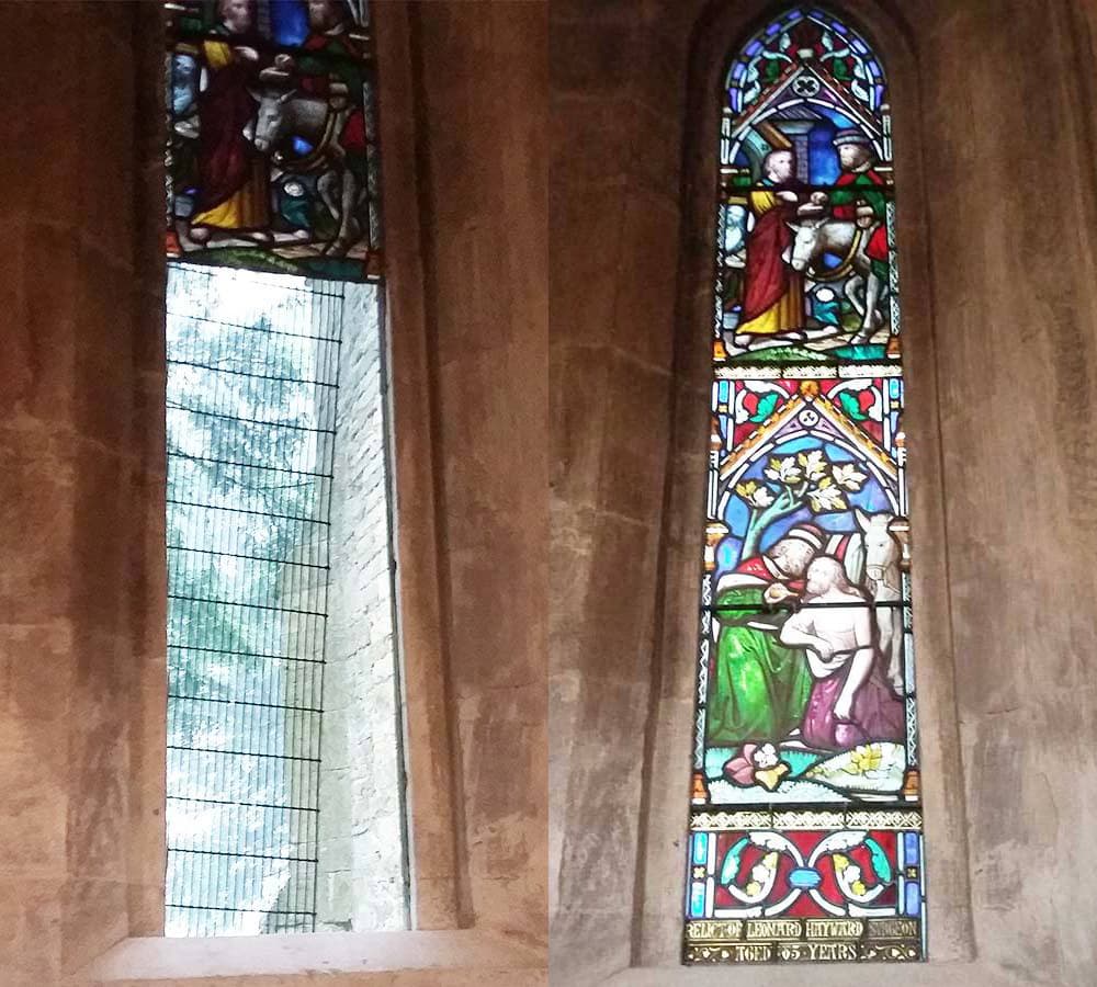 Restoring A Stained Glass Window